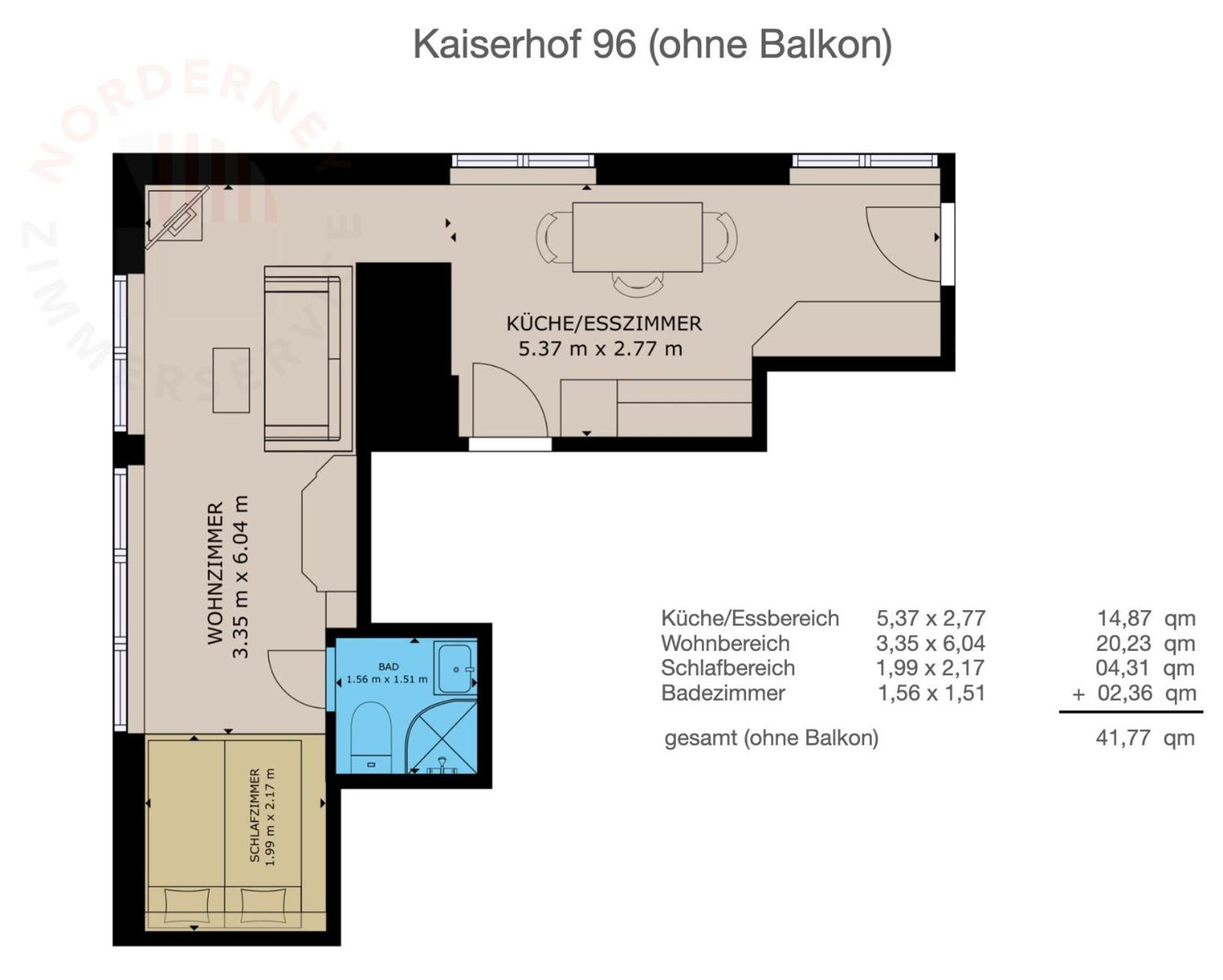 Kaiserhof 96 Penthouse Apartment